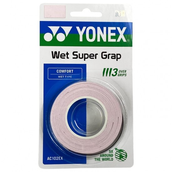 OVERGRIP YONEX WET SUPER GRAP - MIST PINK